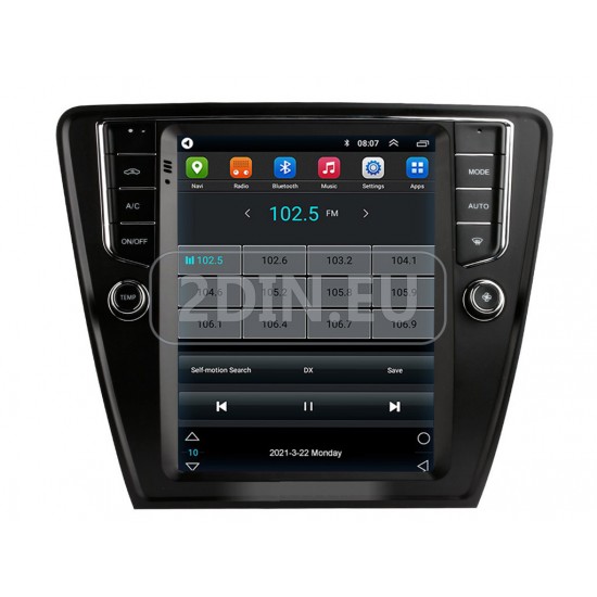 SKODA OCTAVIA - 9.7" МУЛТИМЕДИЯ / Навигация android 16